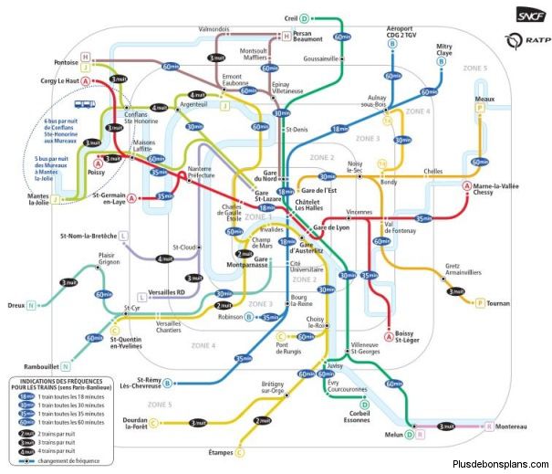 Transport parisien en commun gratuit pendant la nuit du Nouvel An 2015