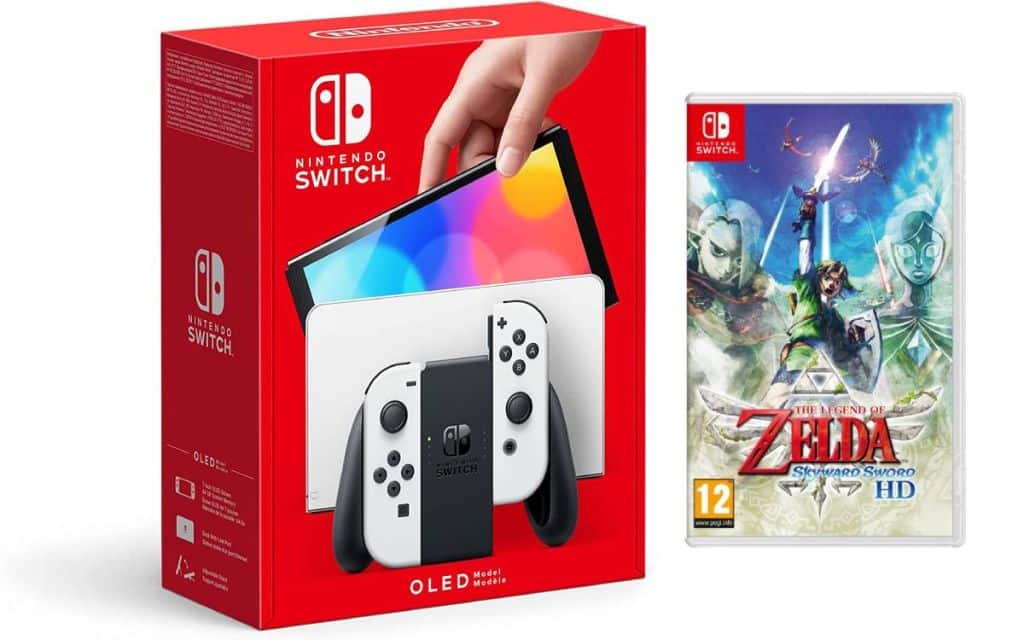 Fnac Nintendo Switch OLED The Legend of Zelda Skyward Sword HD à