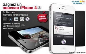 Gagner Un IPhone 4S Gratuitement : Les Jeux Concours