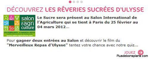 200 places salon agriculture 2012 a gagner