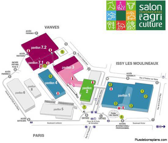 plan salon international agriculture 2012