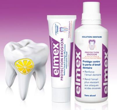 echantillons gratuits de dentifrice elmex protection érosion