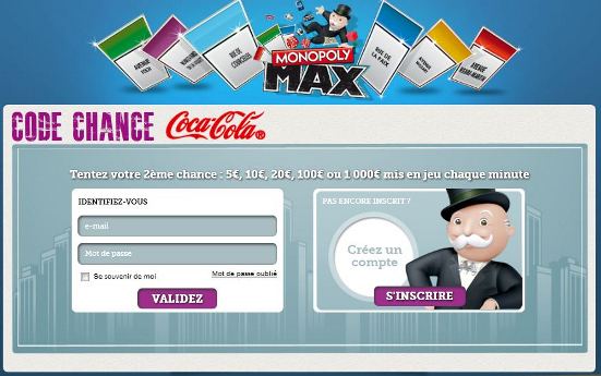 vignettes code chance monopoly max 2012