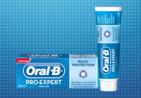dentifrice oral-b pro-expert multi-protection
