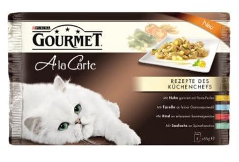 Echantillon nourriture Gourmet pour chat