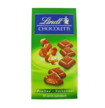 tablette chocolat lindt chocoletti 100% remboursée