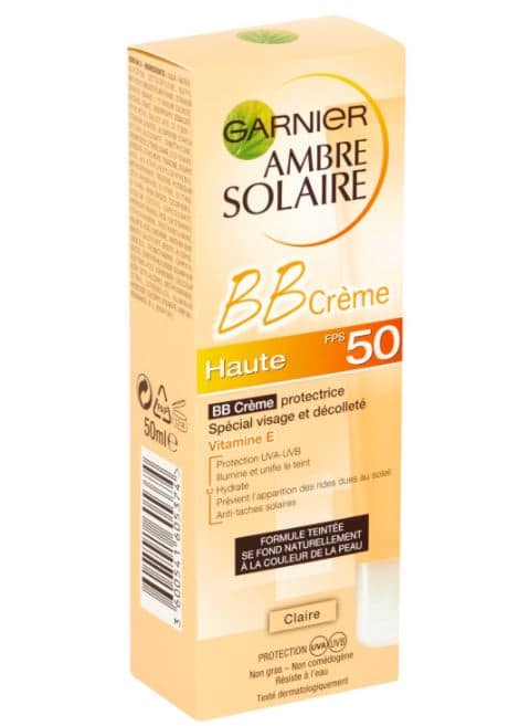 bb crème ambre solaire garnier à tester gratuitement