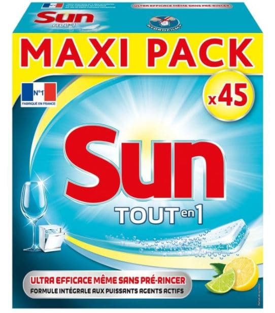 pack sun capsules tout en 1 remboursé à 100%