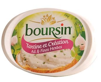 fromage boursin tartine et créations 100% remboursé