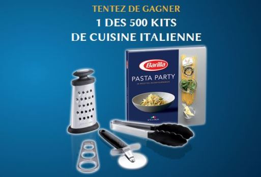 kit de cuisine italienne