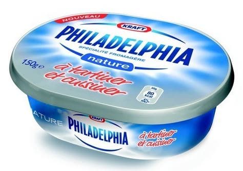 fromage philadephia 100% remboursé