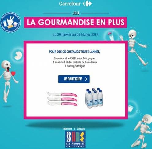 Concours Carrefour Les Produits Laitiers