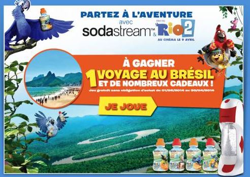 Concours Sodastream Rio 2