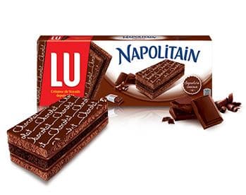 Gateau Napolitain chocolat LU