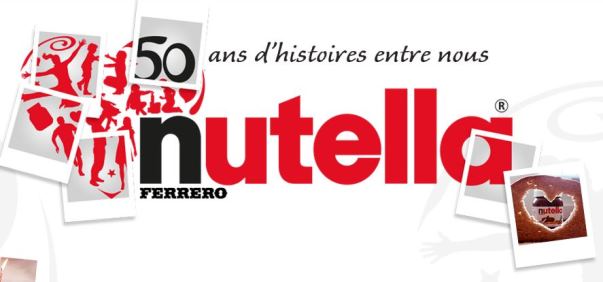 les 50 ans de Nutella