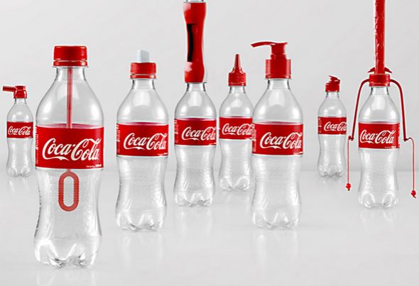 recyclage de bouteille de coca cola