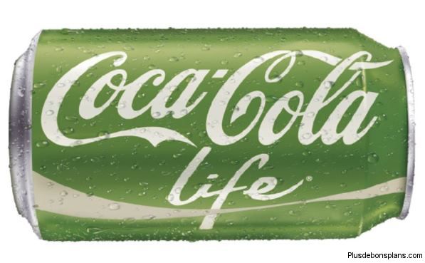 coca cola life stévia