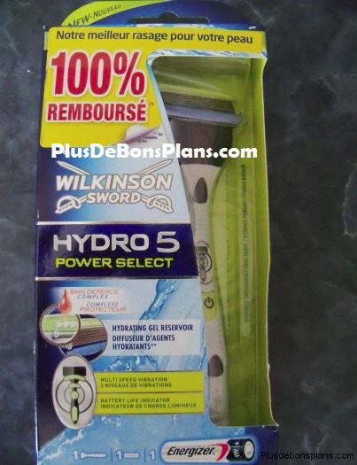 odr rasoir hydro 5 power select