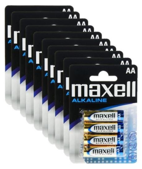 piles alcalines maxell