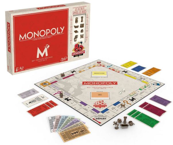 jeu monopoly 80 ans