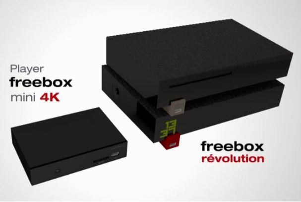visuel mini freebox 4k et freebox revolution
