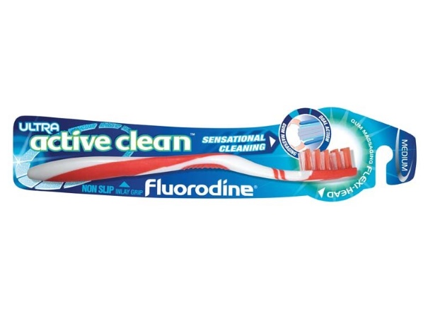 Testez la brosse à dents Fluorodine