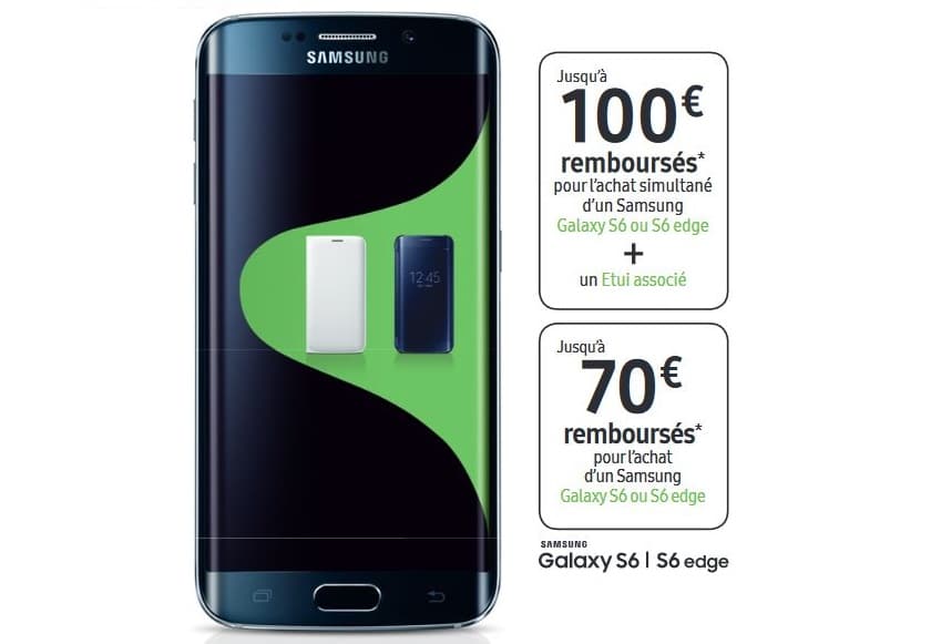 Offre de remboursement Samsung S6