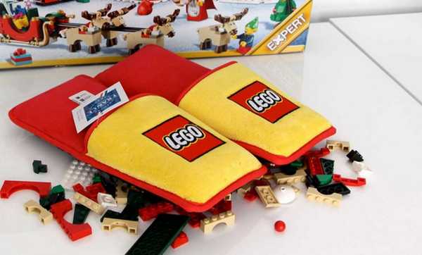 1500 paires de chaussons Lego