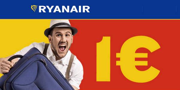 Des billets d’avion dès 1 € avec Ryanair