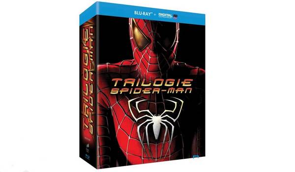 La trilogie Spiderman en Blu-Ray à moins de 10€ chez Cdiscount