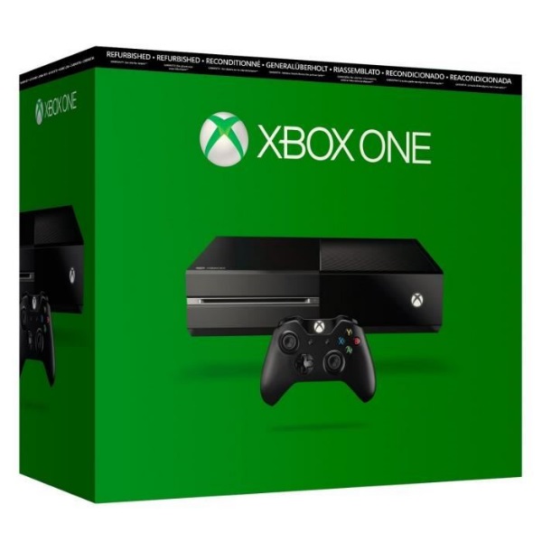 console Xbox One 500 Go Noire reconditionnée