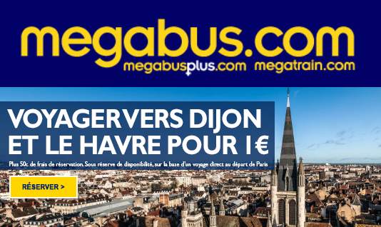 Megabus : des billets à 1 € à saisir