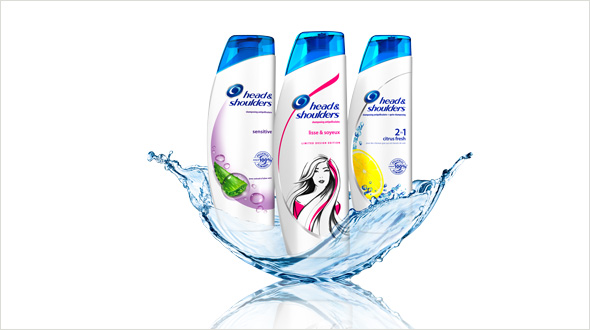 test shampoing head shoulders lisse soyeux