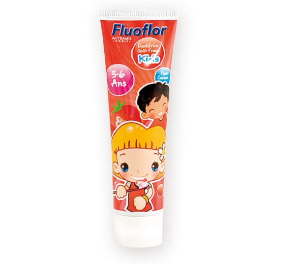 dentifrice fluoflor enfant offert