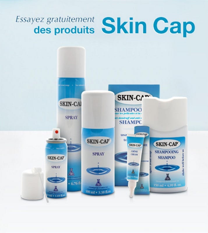 Demandez votre échantillons gratuit de produits Skin Cap