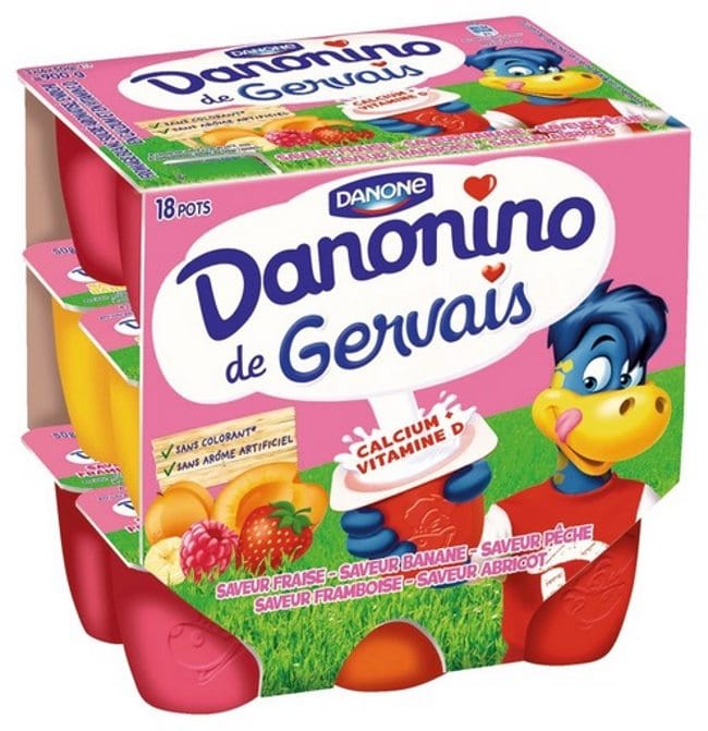 Pack de 18 Danonino Gervais de Danone