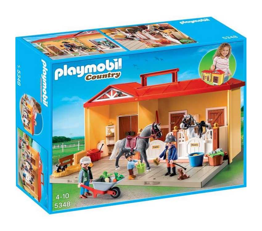 L’écurie Playmobil à 20,72€ chez Carrefour