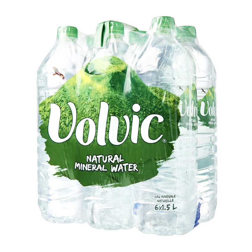 36 litres d’eau Volvic à moins de 6€ chez Leclerc