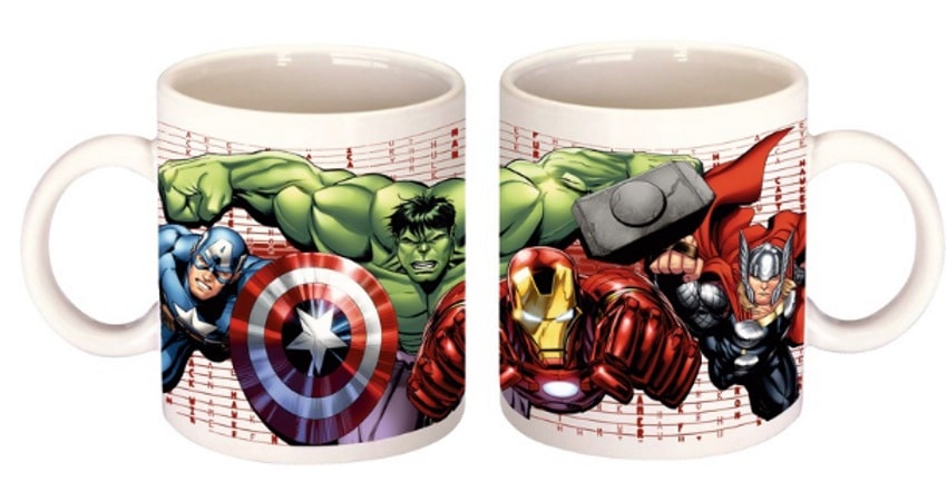 30 % de réduction sur les mugs Avengers chez Auchan