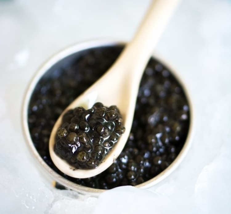 Caviar Baeri à 17,50 € les 30 grammes chez Carrefour