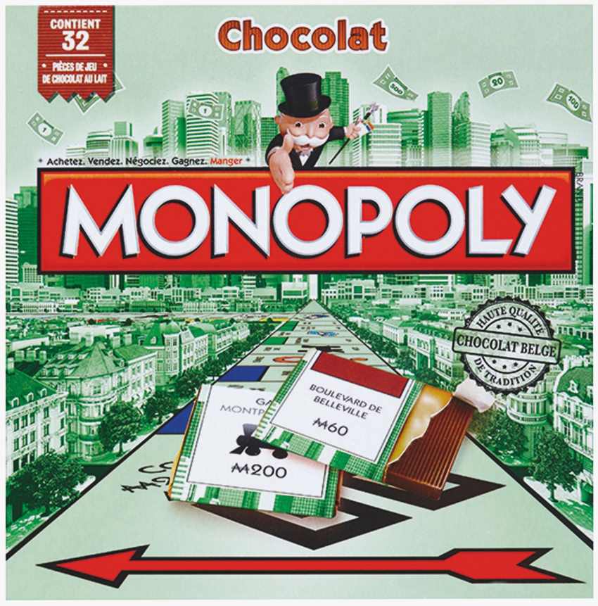 Monopoly en chocolat à 6,71 € au lieu de 8,95 € chez Auchan