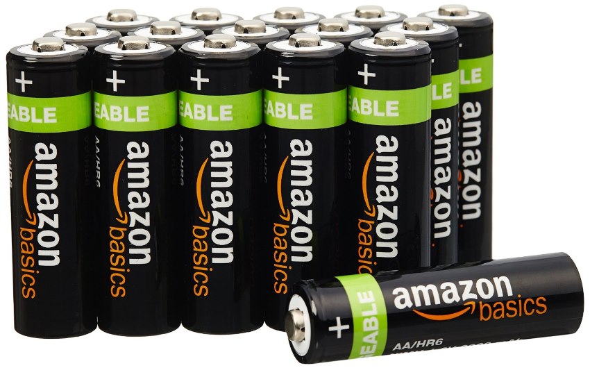 lot de 16 piles AA rechargeable à 20,99 € chez Amazon