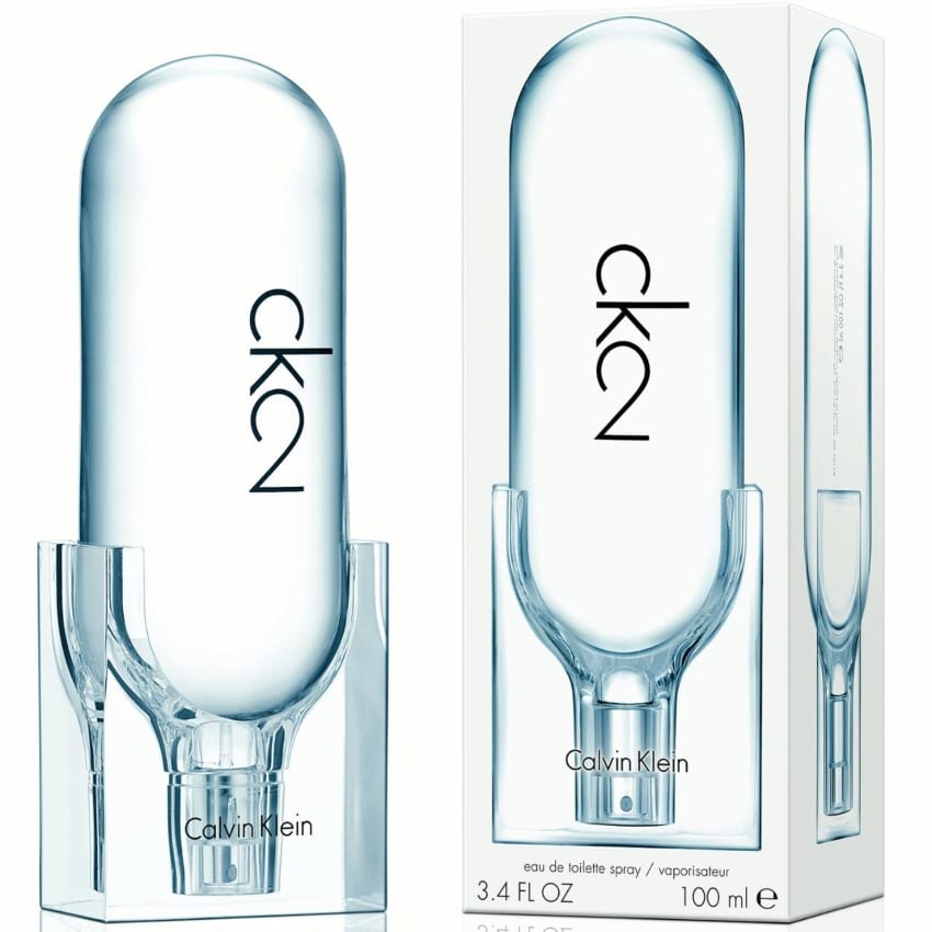 Le offret Calvin Klein ck2, avec eau de toilette, gel douche et lotion pour le corps
