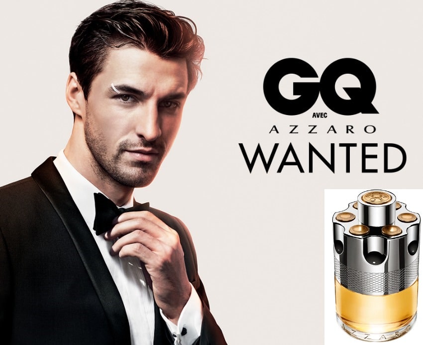 Le parfum Azzaro Wanted proposé en échantillon gratuit