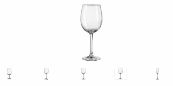 gamme verres a pied carrefour