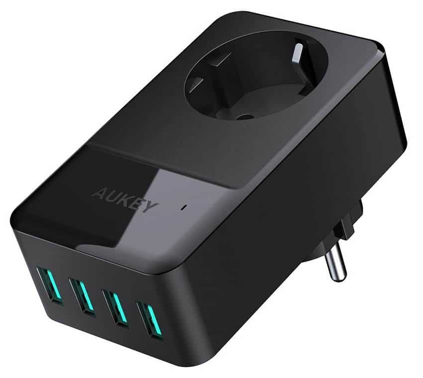 Chargeur USB avec prise électrique à moins de 10€ chez Amazon