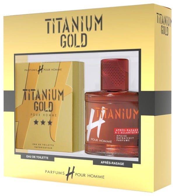 Le coffret parfum Titanium Gold à 5,52 € sur Amazon