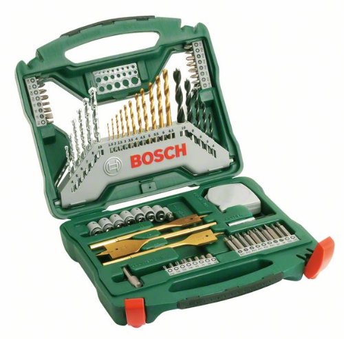 Le coffret Bosch X-Line Titane 70 pièces 2607019329 à 21,75 € sur Amazon