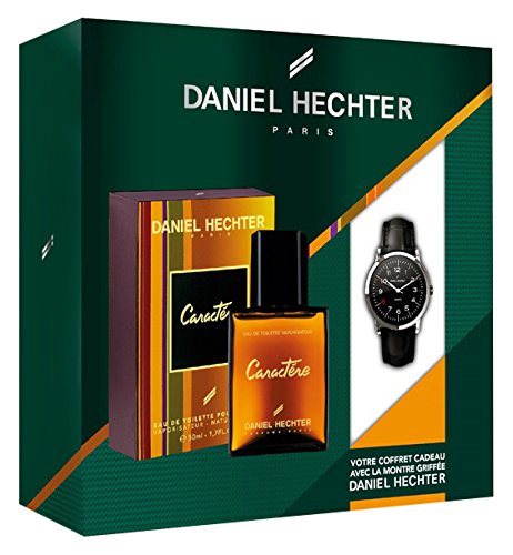 Le coffret Daniel Hechter eau de toilette Caractère 50 mL + montre griffée à 10,09 € sur Amazon