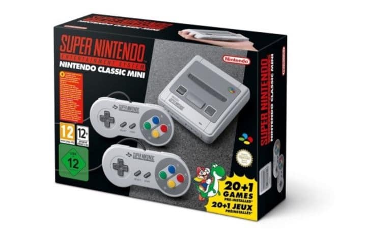 Précommande Super Nintendo Classic Mini moins cher